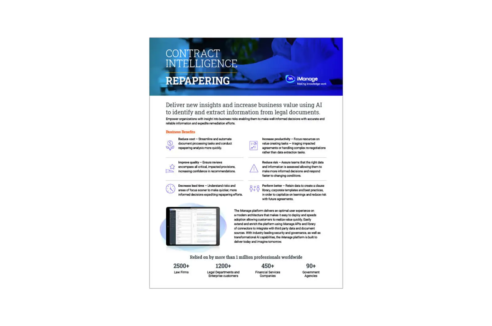 Repapering use case | iManage
