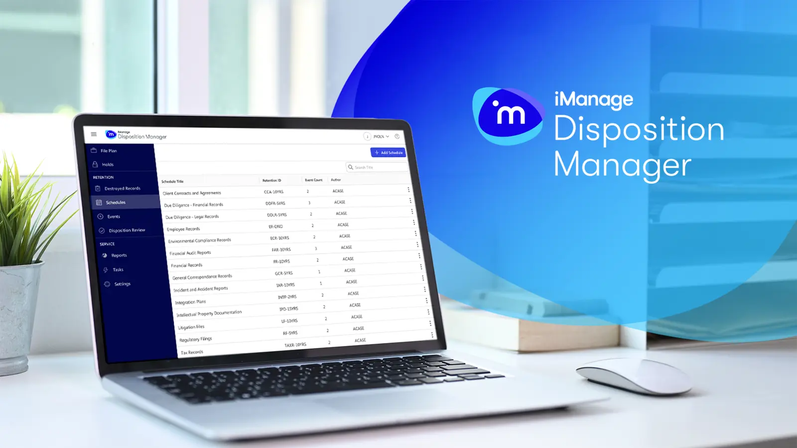 Disposition Manager | Records & Information Governance | iManage