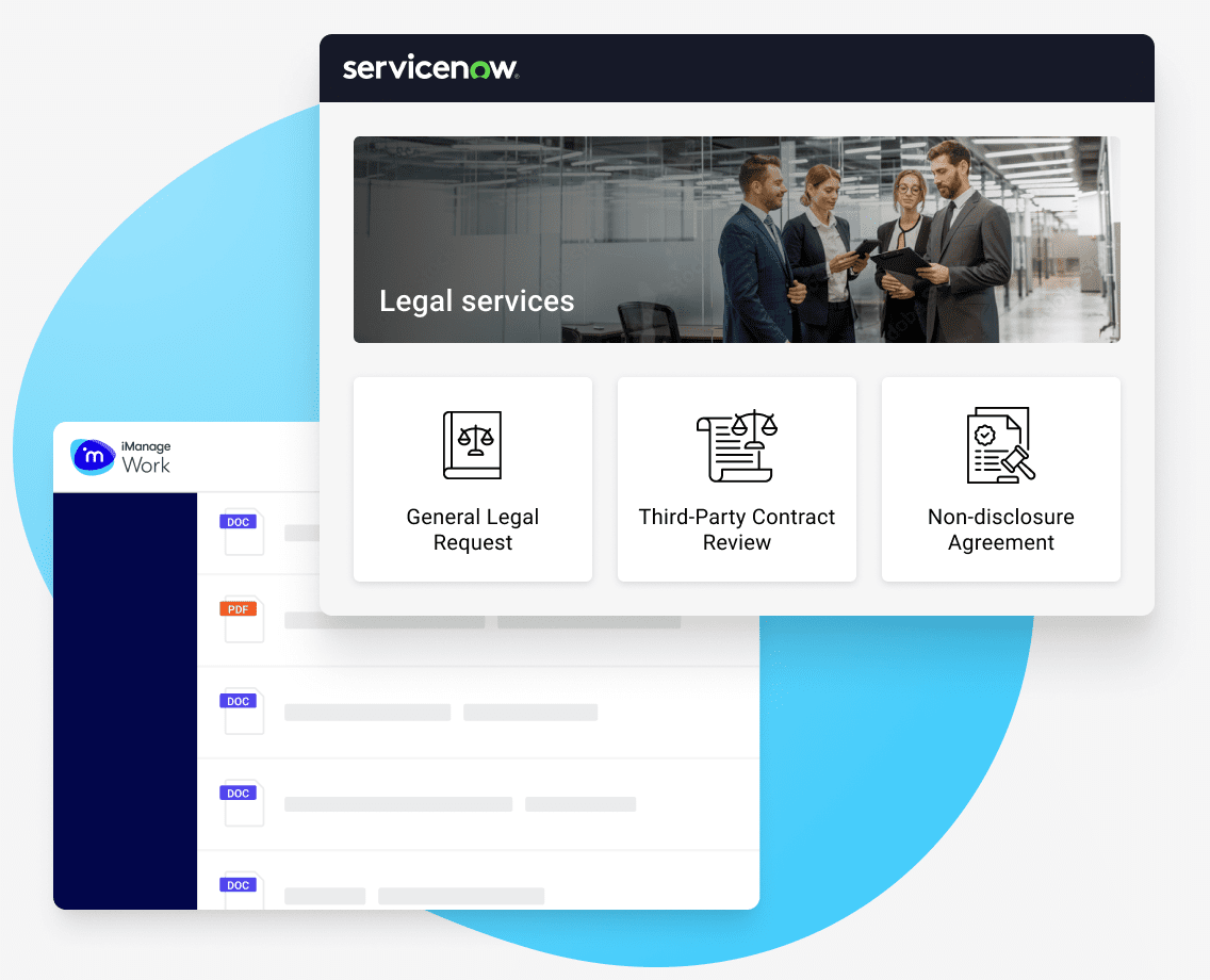 ServiceNow | iManage